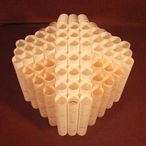 和紙の手作りランプシェード 美濃和紙使用 [楽] 7-1 どこにも