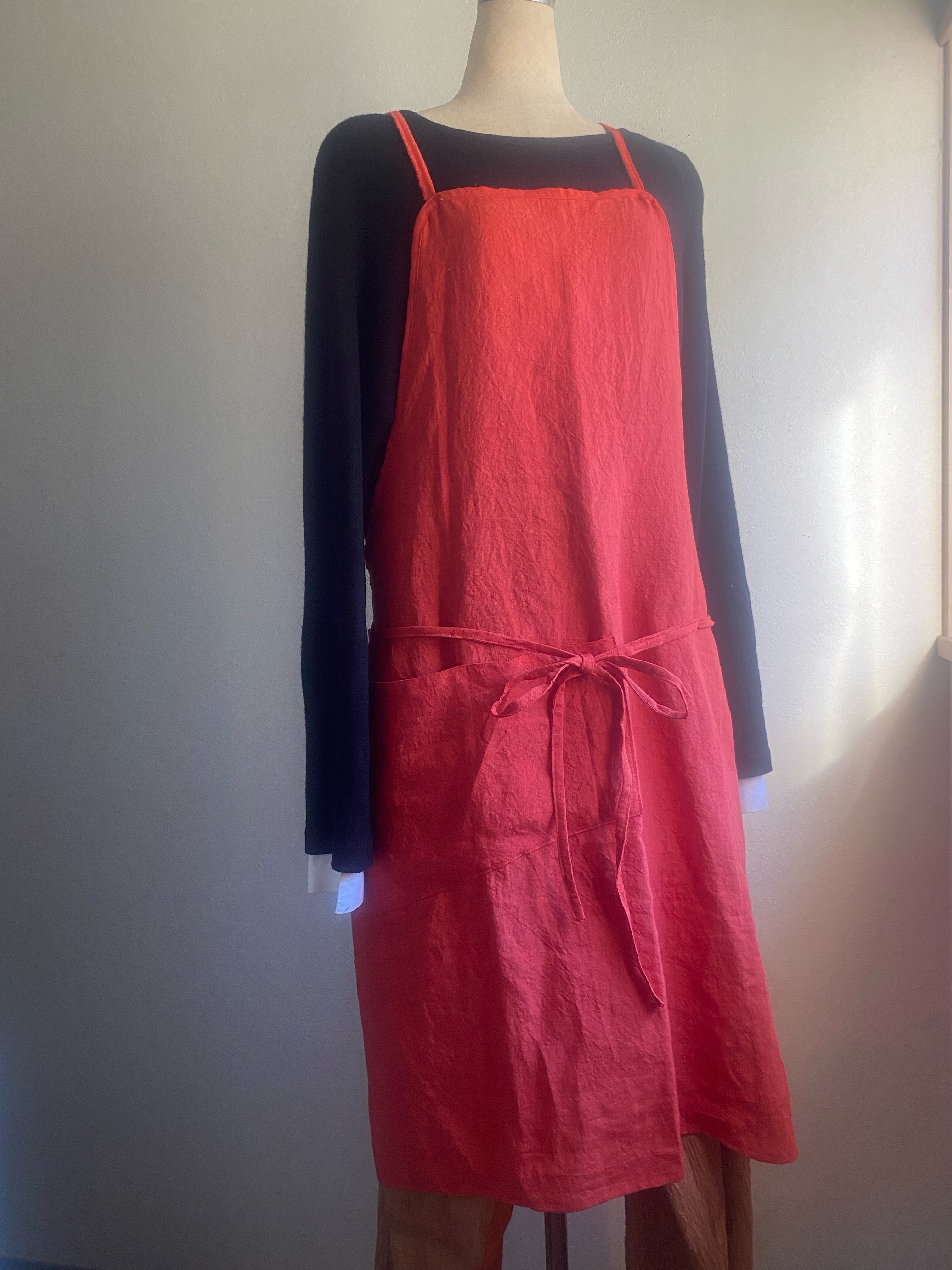 リネンエプロン