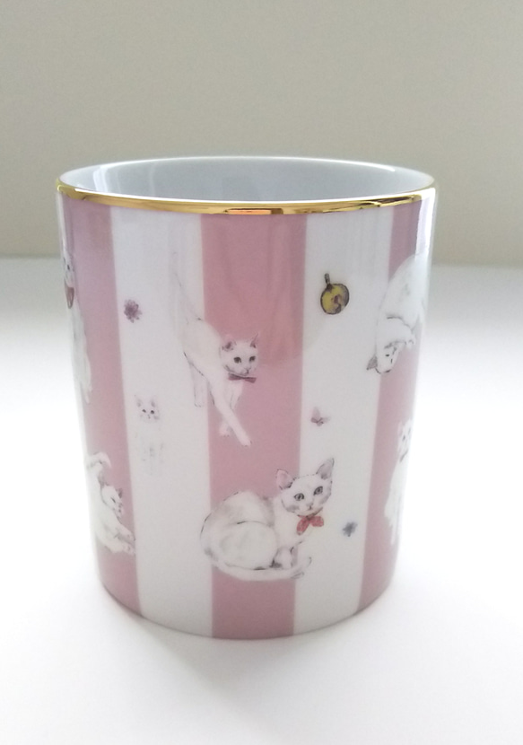白猫Loveマグカップ、黒猫Loveマグカップ(各3000円) 6枚目の画像