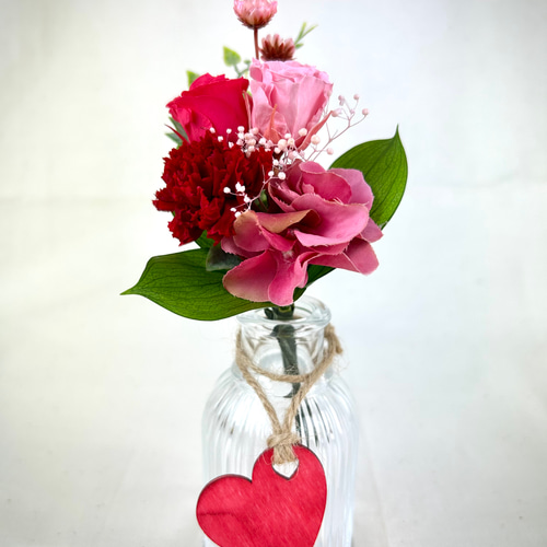 真紅のプリザーブドフラワーアレンジメント プリザーブドフラワー