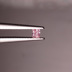 天然ファンシーパープリッシュピンクダイアモンド0.1ct 3枚目の画像