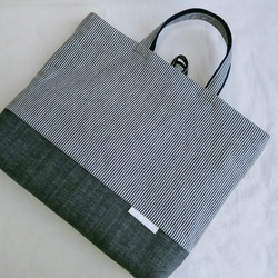 peck 入園入学セット デニム×ヒッコリー ハンドメイド compass1532677197.jpg