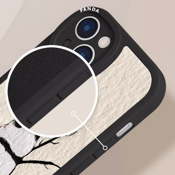 可愛いパンダの柄 スマホケース　iPhoneケース/ iPhoneケース・カバー 携帯カバー 8枚目の画像