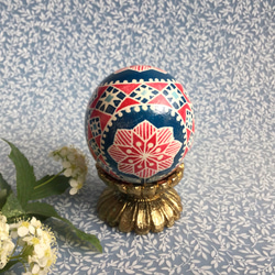 イースターエッグ(PYSANKY)  本物の卵です(๑˃̵ᴗ˂̵) 7枚目の画像