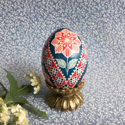 イースターエッグ(PYSANKY)  本物の卵です(๑˃̵ᴗ˂̵) 4枚目の画像