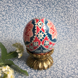 イースターエッグ(PYSANKY)  本物の卵です(๑˃̵ᴗ˂̵) 6枚目の画像