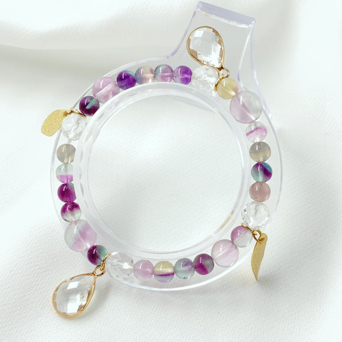 とおかさま様♥️アメトリン 六芒星(大粒)＆アメトリン タンブル天然石ブレスレット とおかさま様♥️アメトリン 六芒星(大粒)＆アメトリン タンブル