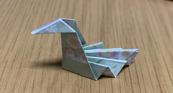 和柄折り紙鶴、箸置き10個 3枚目の画像