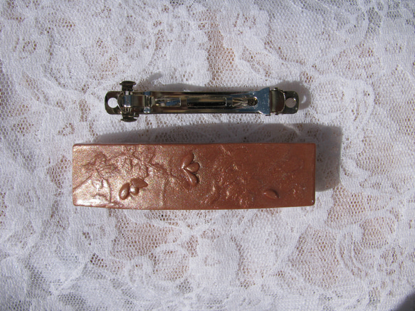 copper barrette 3枚目の画像