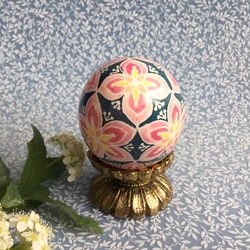 イースターエッグ(PYSANKY)  本物の卵です(๑˃̵ᴗ˂̵) 5枚目の画像