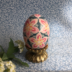 イースターエッグ(PYSANKY)  本物の卵です(๑˃̵ᴗ˂̵) 6枚目の画像