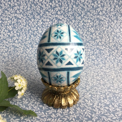 イースターエッグ(PYSANKY)  本物の卵です(๑˃̵ᴗ˂̵) 3枚目の画像