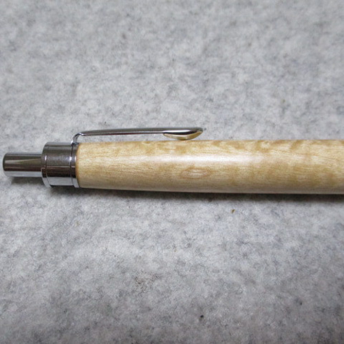マスールバーチ 北欧最高級珍木 オイル仕上げ 木軸ボールペン(シャープ