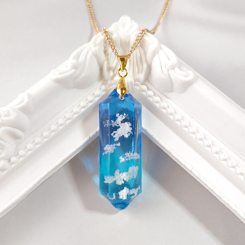 水晶たんのネックレスたん！綺麗！ S925天然白水晶ひょうたんネックレス B2873 – Bloemen