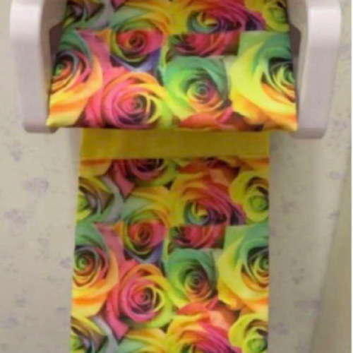 トラ柄トイレットペーパーホルダーカバー 寅柄 虎柄トイレットペーパー 