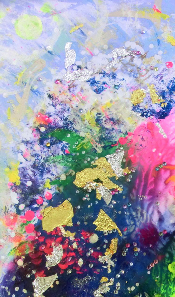 原画「花燃ゆ」額サイズ33×45㎝ パワーアート 4枚目の画像