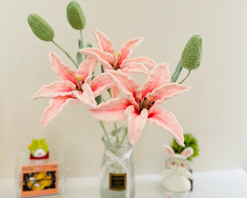 Na専用ページ ハンドメイド 【編みぐるみ　お花・植物】 かぎ針セット かわいい 花 編みぐるみ かぎ針編みキット 初心者