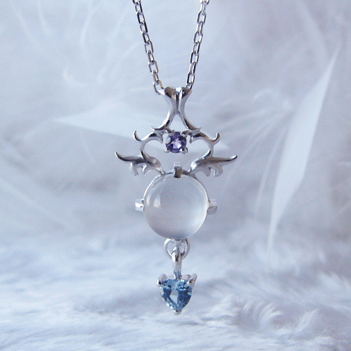 ムーンストーンネックレス【1点物】