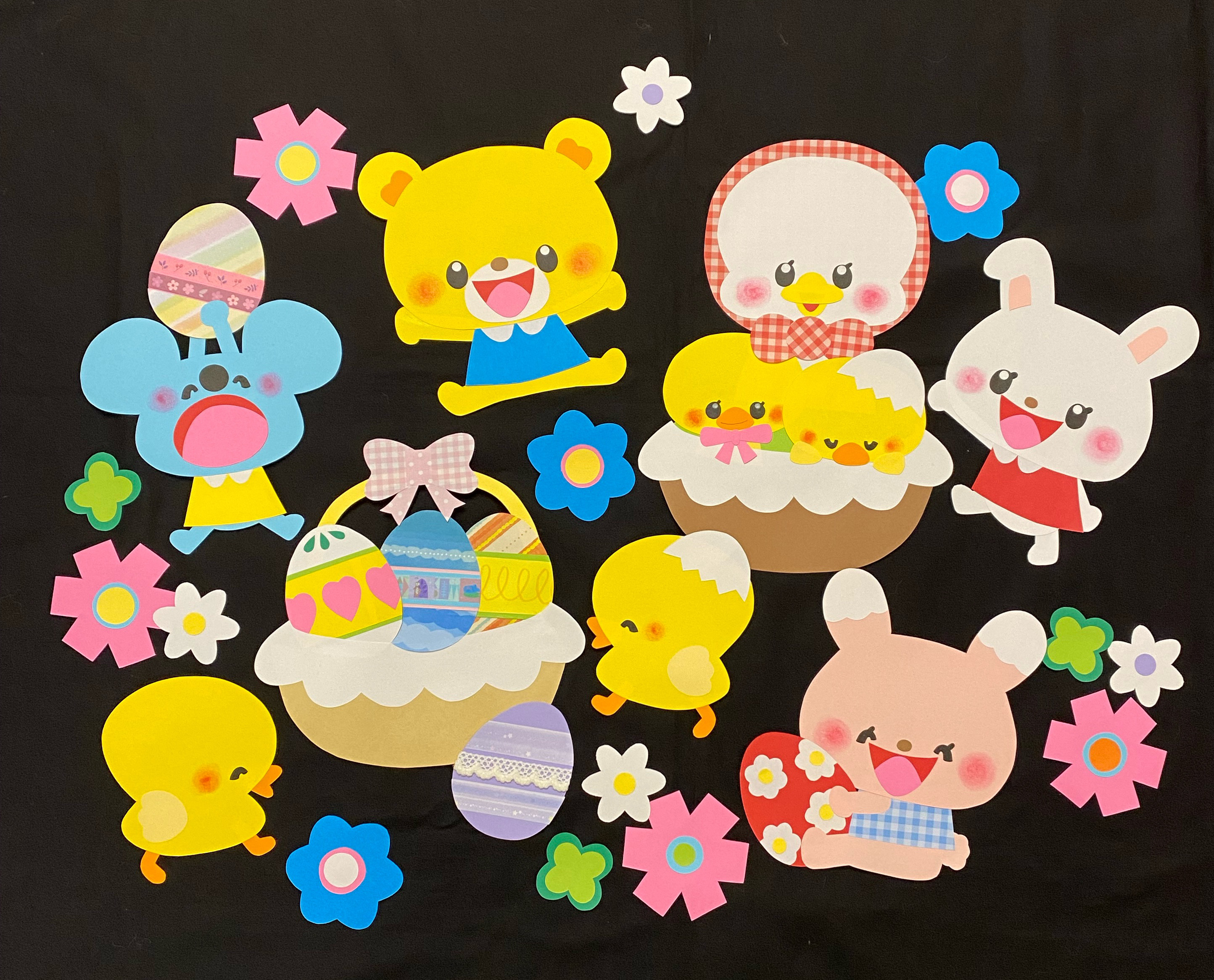 ひーちゃんです☆イースター、春の飾りなど ひーちゃんです☆イースター、春の飾りなど
