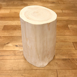 Hinoki  Wood  Stool  No.597 1枚目の画像