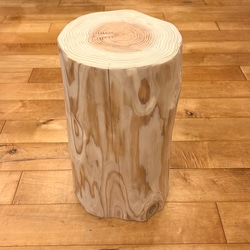 Sugi  Wood  Stool  No.598 2枚目の画像