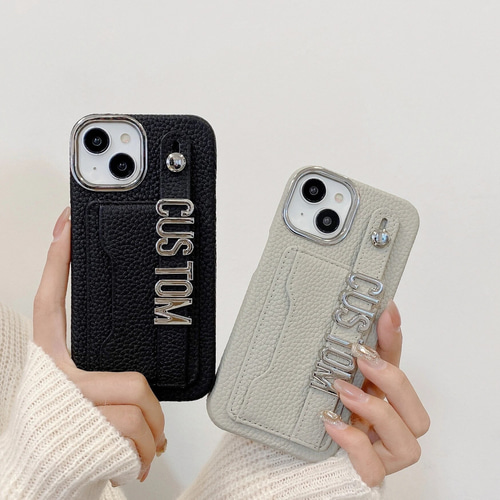 名前やイニシャルでつくるオーダースマホケース！名入れ！文字入れ