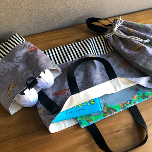残り1点】入園入学3点セット レッスンバッグ シューズバッグ お着替え