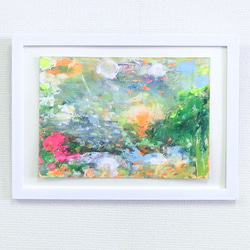 原画 「夢で見た国」 絵サイズ 53×45㎝ パワーアート 絵画 息吹