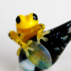 Frog（カエル）&キノコネックレス525 1枚目の画像