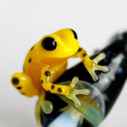 Frog（カエル）&キノコネックレス525 4枚目の画像