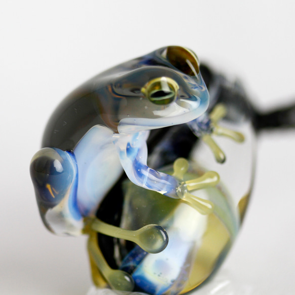 Frog（カエル）&キノコネックレス527 6枚目の画像