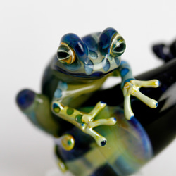 Frog（カエル）&キノコネックレス528 1枚目の画像