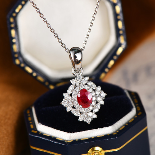 K18 天然ルビーダイヤモンドトップ最終価格