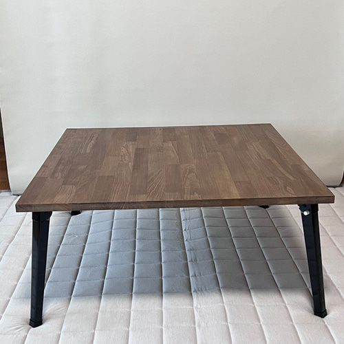 ウォルナット/水性ニス《コ》】アンティーク風・折りたたみ式ロー