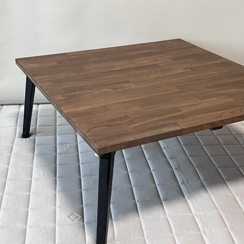 ウォルナット/水性ニス《コ》】アンティーク風・折りたたみ式ロー