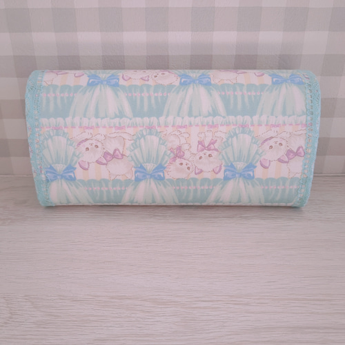 ゆめかわ猫ちゃんの長財布(ミント) 長財布 cocotte-coco 通販 17351499