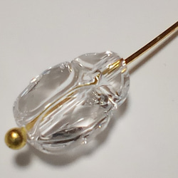 12mm SW5728 Scarab Bead (Crystal) 1枚目の画像