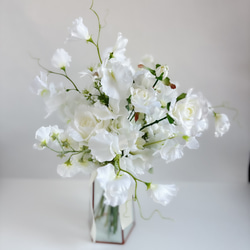 フープブーケ❤︎ホワイト 35de5ddb46a3ef8da3ef56892b009f