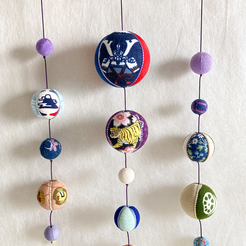 鞠の吊るし飾り