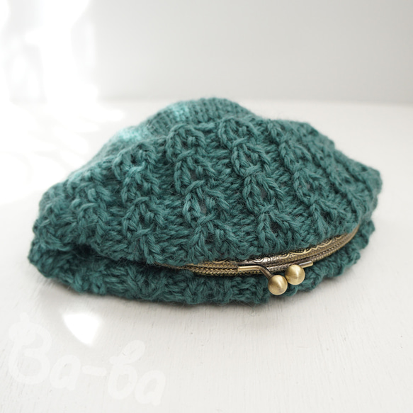 Ba-ba ♡　handmade Pattern knitted pouch No.C1743 第4張的照片