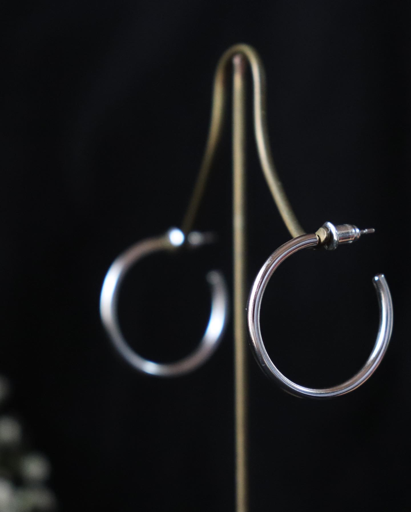 freckle.【2.0L×silver×両耳用】フープピアス/受注制作/silver950