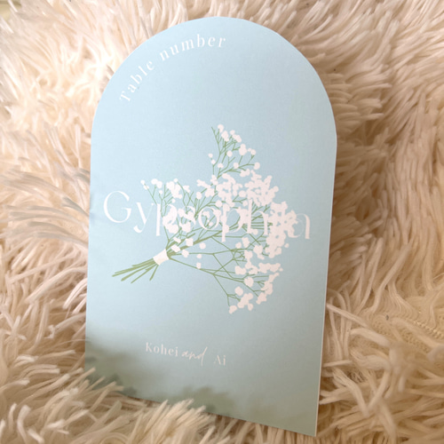 選べるフラワー テーブルナンバー 結婚式 ウェディング その他