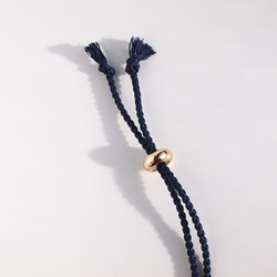 [獨一無二] Kintsugi 珍珠長項鍊，像香水瓶 絲繩 80 公分 長度可調節 第5張的照片
