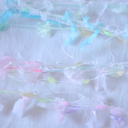 引き揃え糸　pastel　fairy　nijiyarn 3枚目の画像