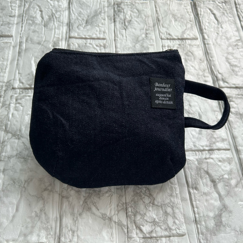 デニムリメイク♡おにぎりポーチ denimremake #handmade 委託先umbrella様にてsold out