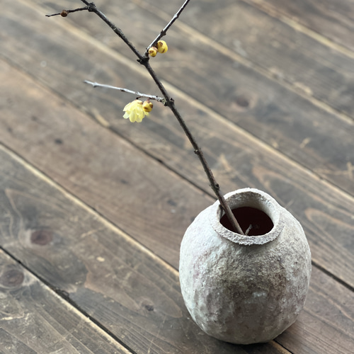 信楽御斎蹲（しがらきおとぎうずくまる） 一輪挿し・花瓶・花器