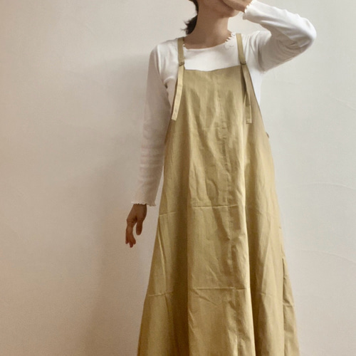2way エプロン ワンピース - a.depeche(アデペシュ)｜家具