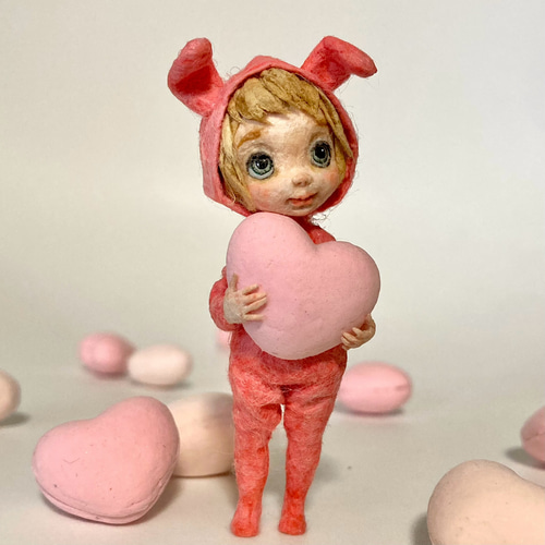 和紙人形 ミニチュアドール 思案顔 その他置物 のこりじる 通販