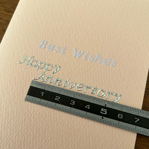 SE-06】ハンドメイドメッセージカード | スミレ メッセージカード