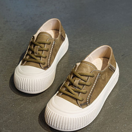 【✩】女性の厚底英国スタイルの小さな革の靴 ✩】厚底の女性の小さな革の靴、英国スタイル